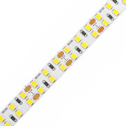 Dual-Row White LED Strip Lights – 10mm, 240 LEDs/m, 12V, SMD 2835