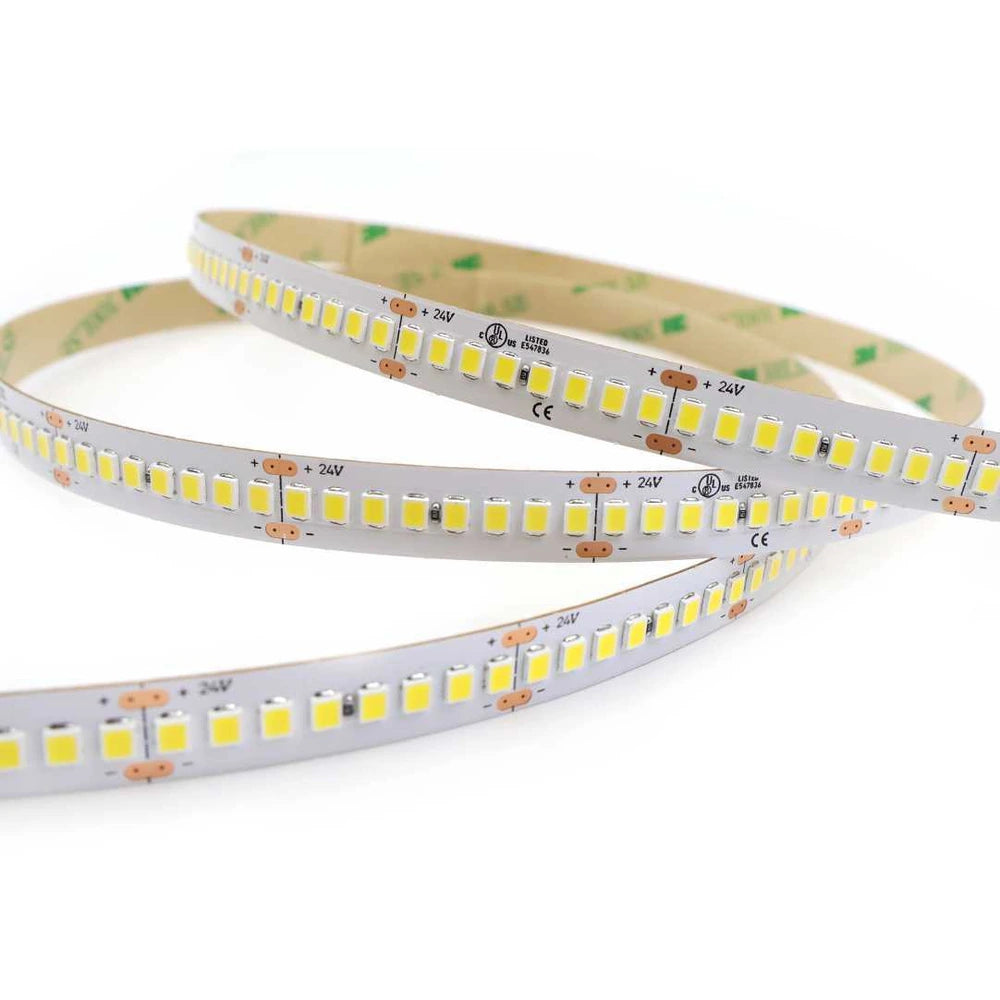 High-Efficacy White LED Strip Lights – 10mm, 240 LEDs/m, 24V, SMD 2835