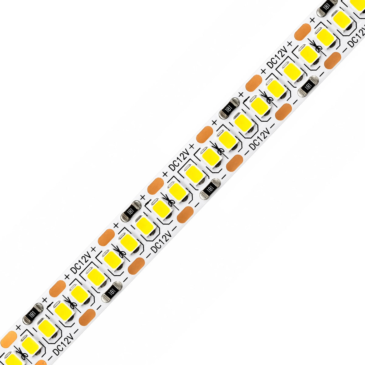High-Output White LED Strip Lights – 10mm, 240 LEDs/m, 12V, SMD 2835