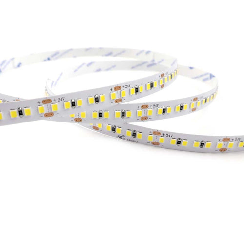 24V White LED Strip Lights – 10mm, 180 LEDs/m, 24V, SMD 2835
