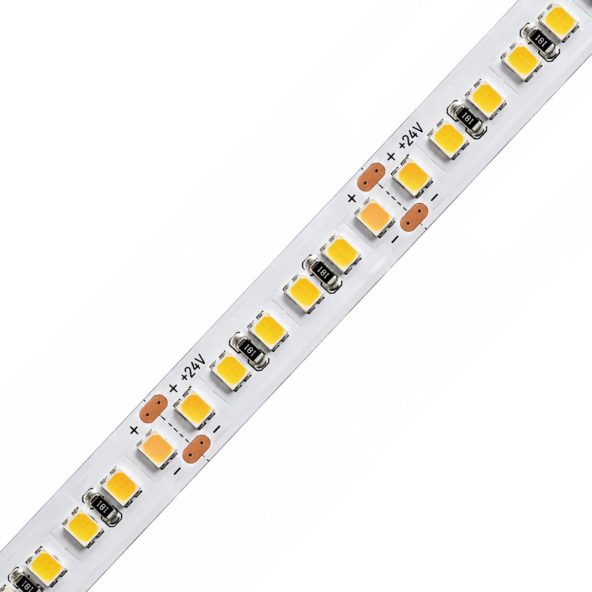 24V White LED Strip Lights – 10mm, 180 LEDs/m, 24V, SMD 2835