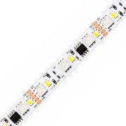 10mm SMD 5050 Addressable RGBCW + Tunable White LED Strip Light, 120 LEDs/m, 12V