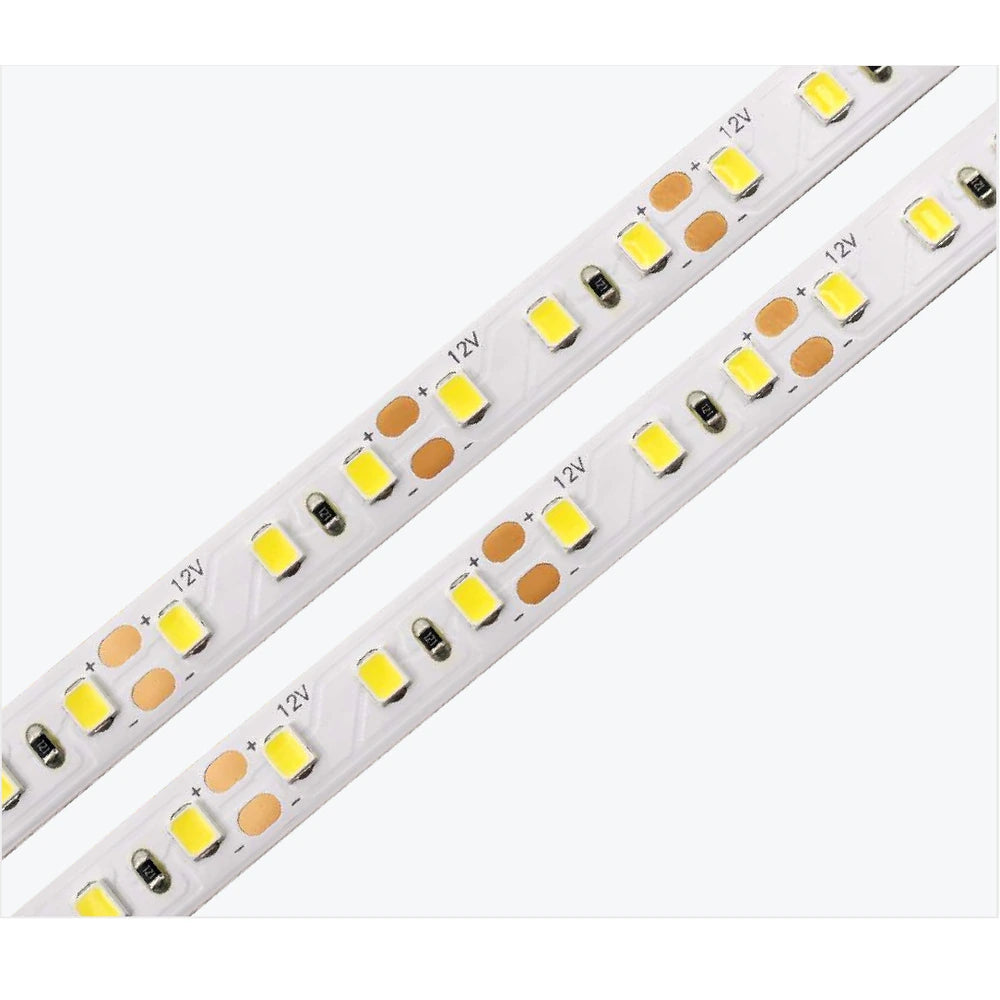 12V White LED Strip Lights – 8mm, 120 LEDs/m, 12V, SMD 2835