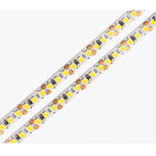 12V White LED Strip Lights – 5mm, 240 LEDs/m, 12V, SMD 2025
