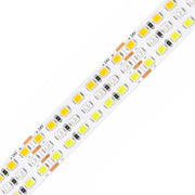 15mm SMD 2835 Tri-Row 3-Color LED Strip Light, 504 LEDs/m, 24V – 2200K + 10000K + Blue