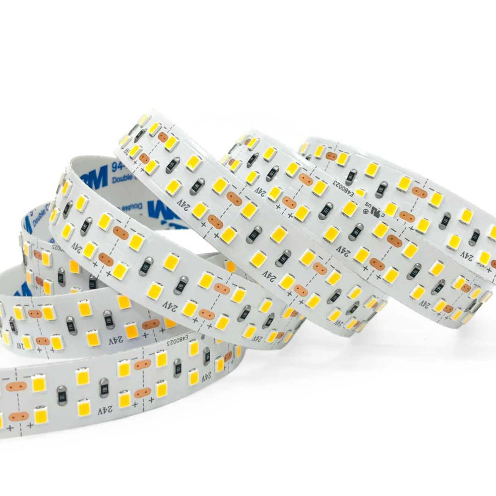24V White LED Strip Lights – 15mm, 240 LEDs/m, 24V, SMD 2835