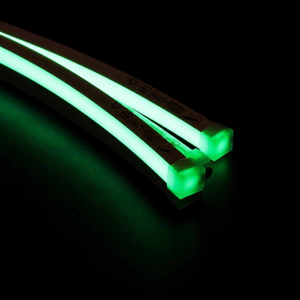16x15mm IP68 RGB Silicone Neon Flex – 24V, 120 LEDs/m