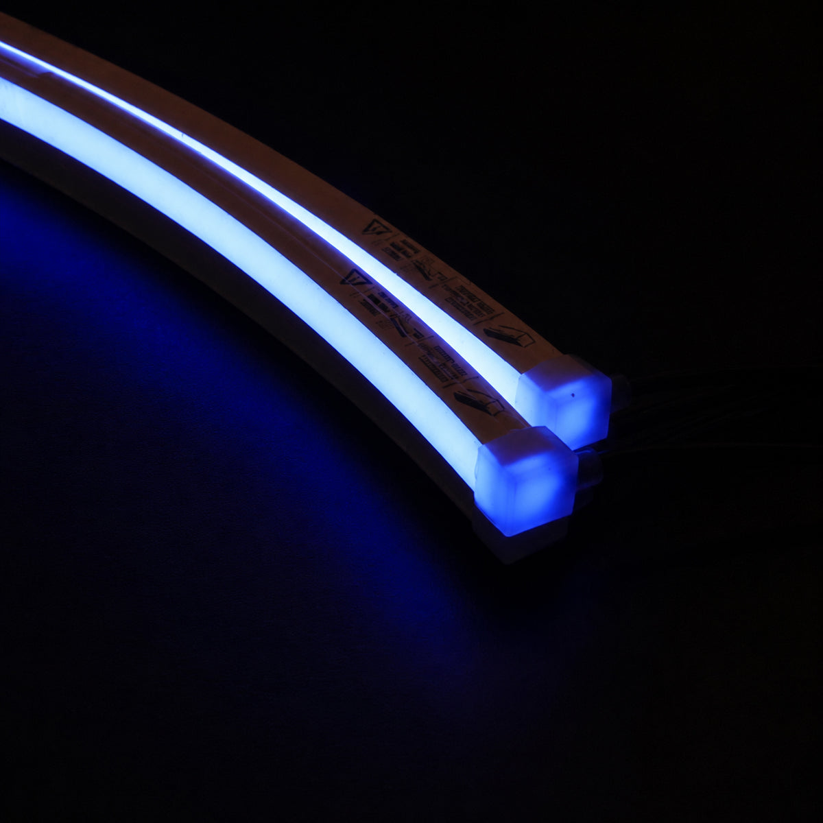 16x15mm IP68 RGB Silicone Neon Flex – 24V, 120 LEDs/m