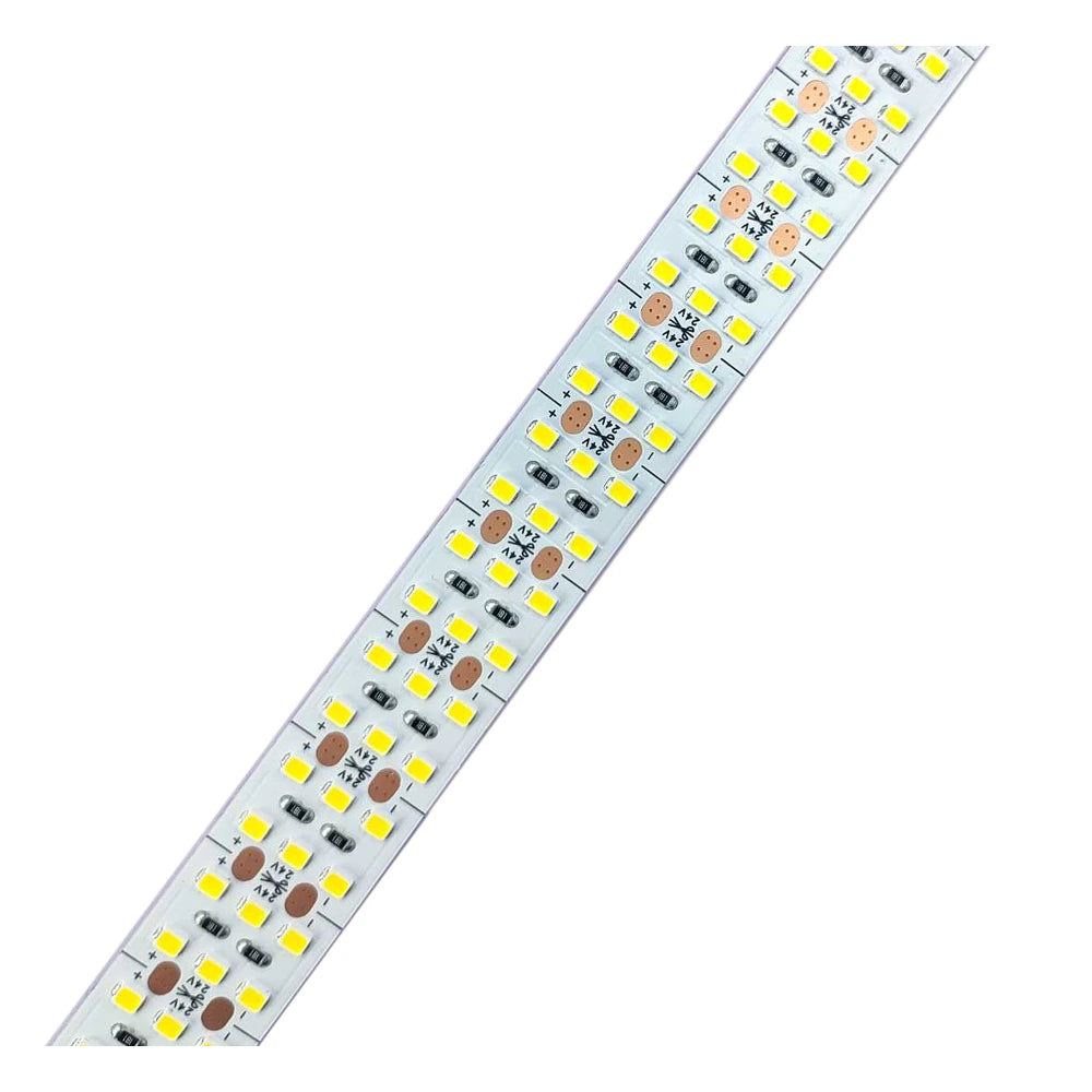 High-Density White LED Strip Lights – 20mm, 360 LEDs/m, 24V, SMD 2835