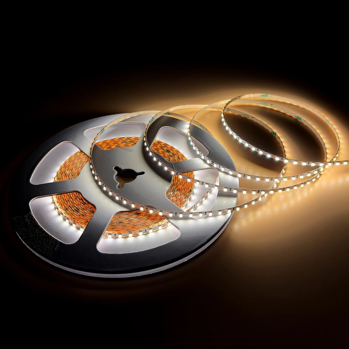 3mm SMD 2025 2-in-1 Tunable White LED Strip Light, 168 LEDs/m, 12V