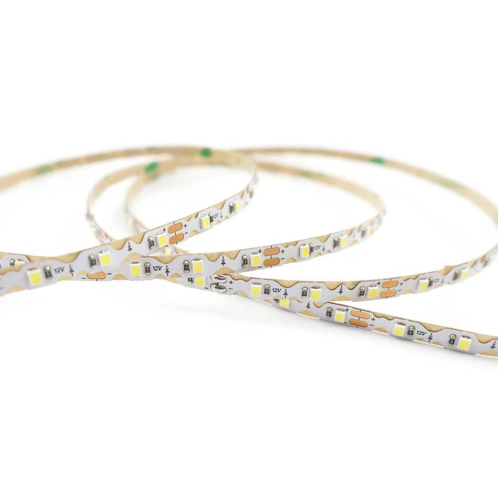 Bendable White LED Strip Lights – 4.5mm, 90 LEDs/m, 12V, SMD 2025