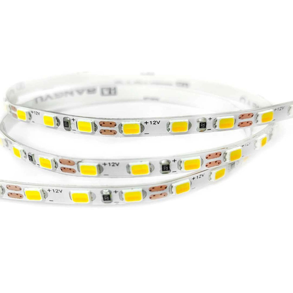 ultra thin 4mm 2835 tunable white LED strip light, 120 LEDs/m 12V
