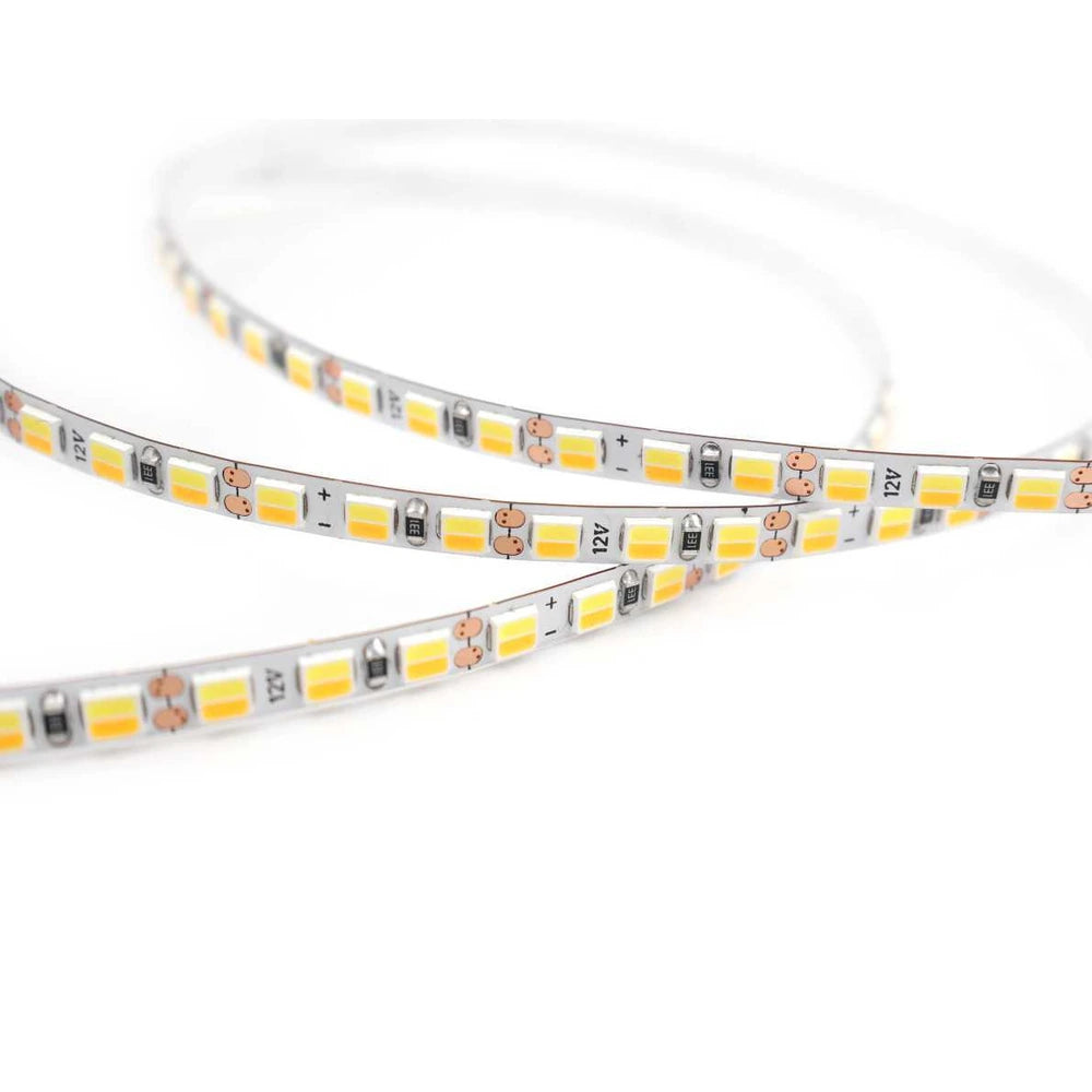 ultra thin 4mm 2835 tunable white LED strip light, 162 LEDs/m 12V