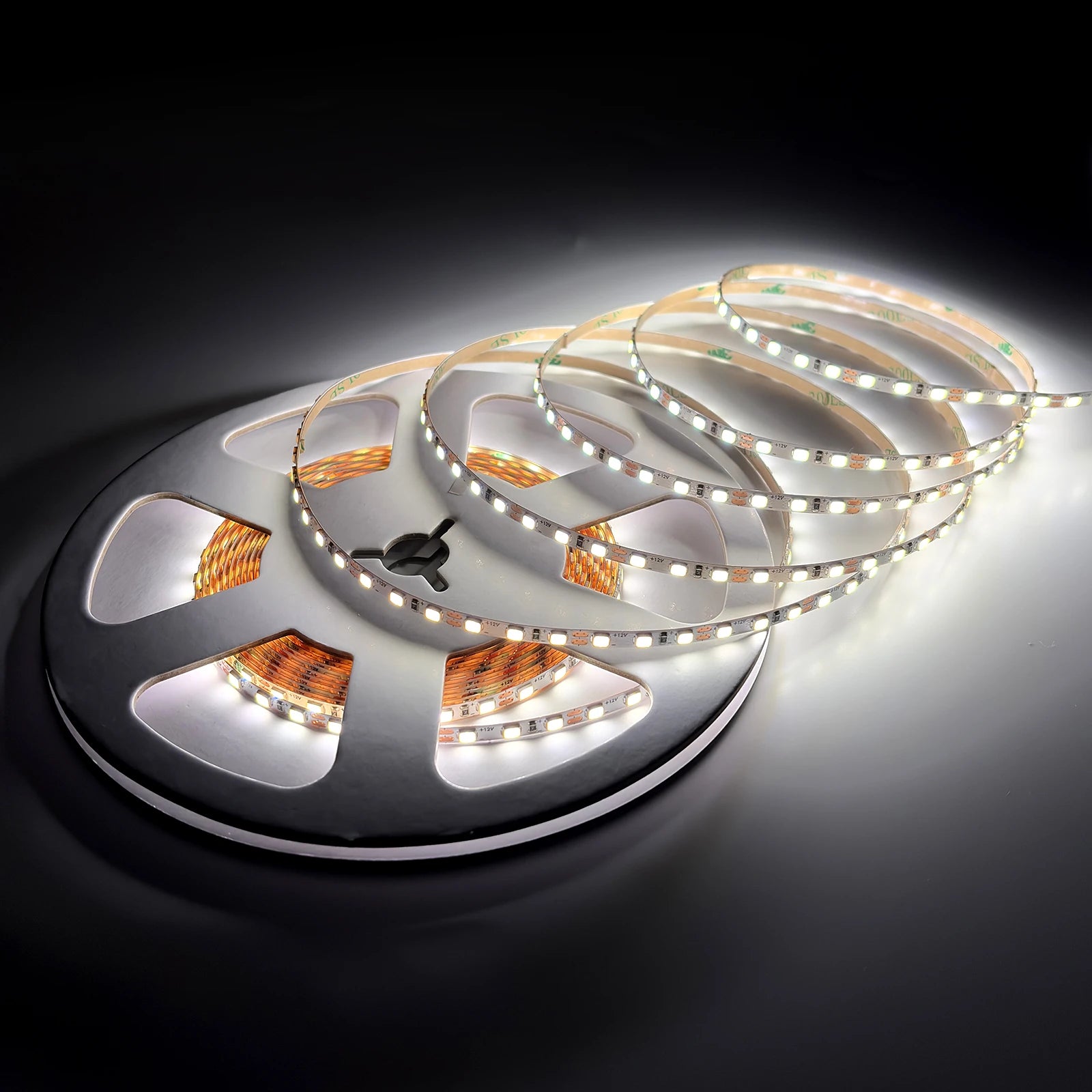 4mm SMD 2835 Light Guide Panel White LED Strip Light, 120 LEDs/m, 12V