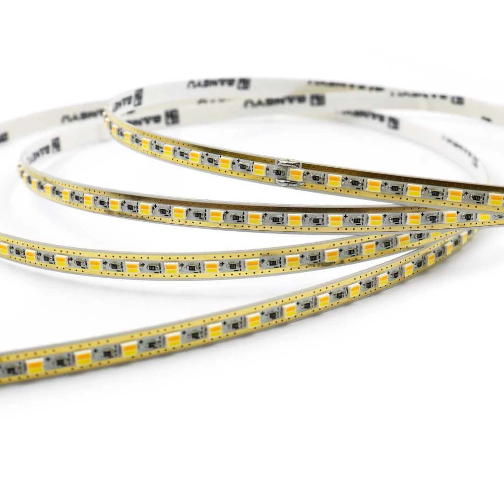 ultra thin 5mm 2025 tunable white LED strip light, 150 LEDs/m 12V