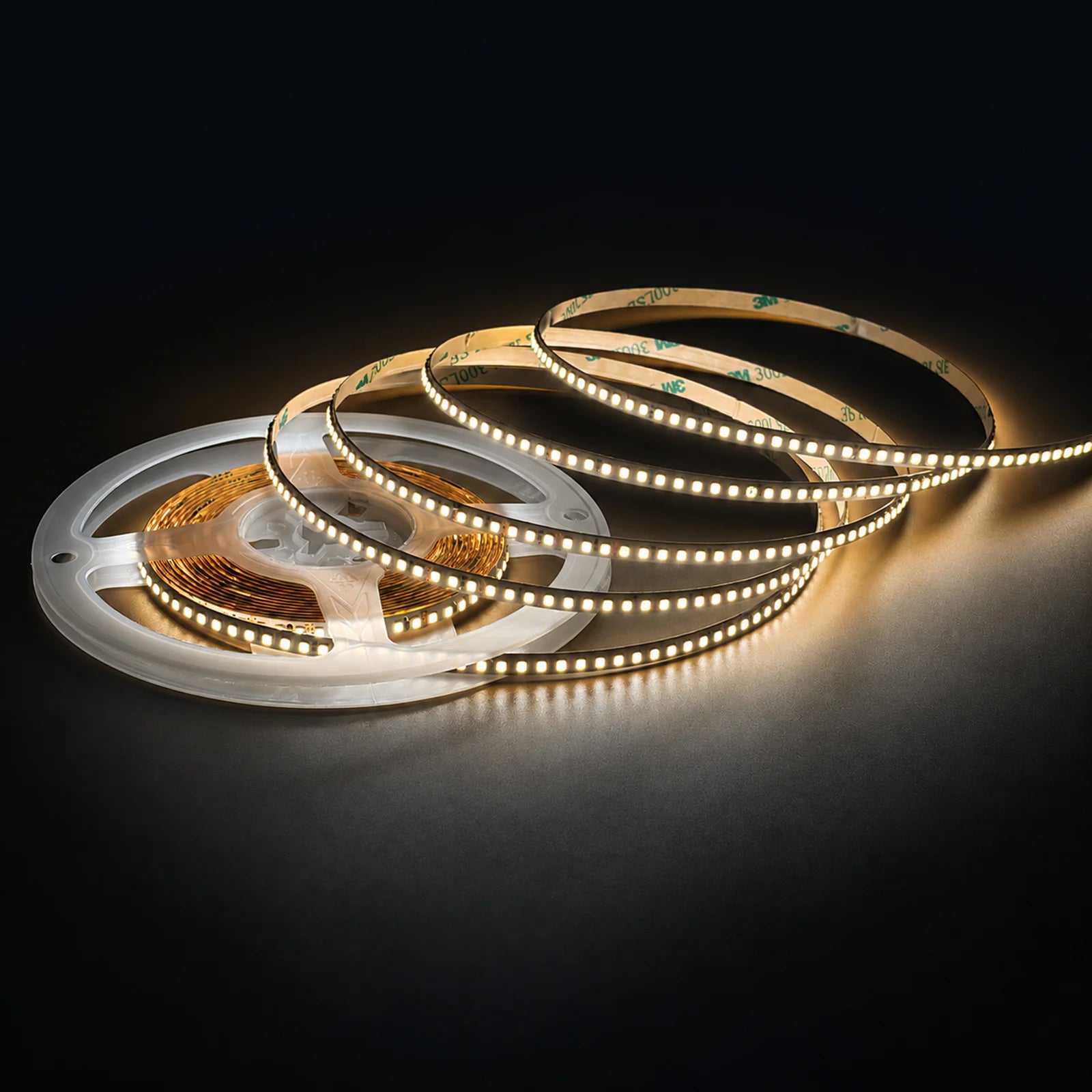 12V White LED Strip Lights – 5mm, 240 LEDs/m, 12V, SMD 2025