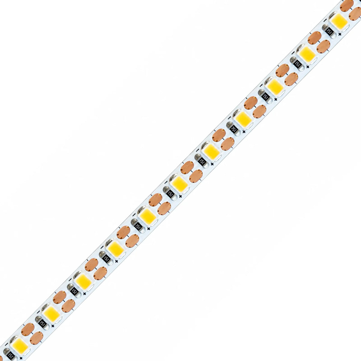 5mm SMD 2835 2-Wire Single-LED Cuttable Tunable White LED Strip Light, 120 LEDs/m, 5V/12V/24V