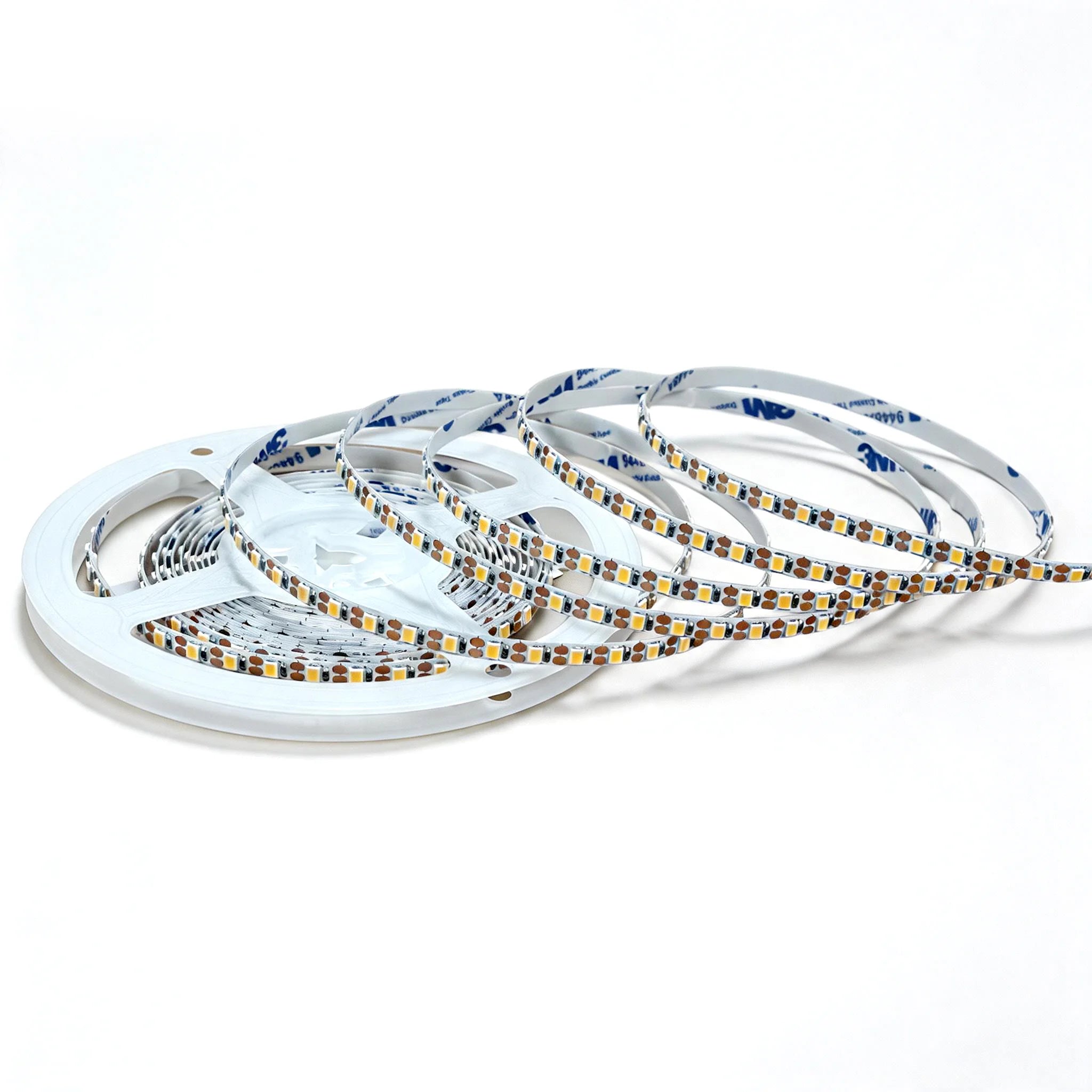 5mm SMD 2835 2-Wire Single-LED Cuttable Tunable White LED Strip Light, 120 LEDs/m, 5V/12V/24V