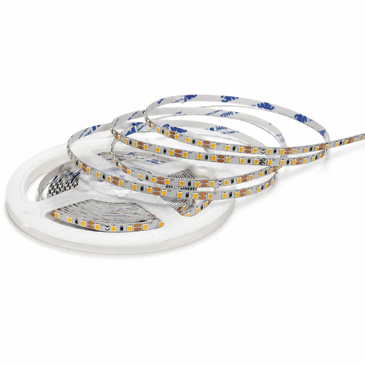 5mm SMD 2835 2-Wire Tunable White LED Strip Light, 120 LEDs/m, 12V