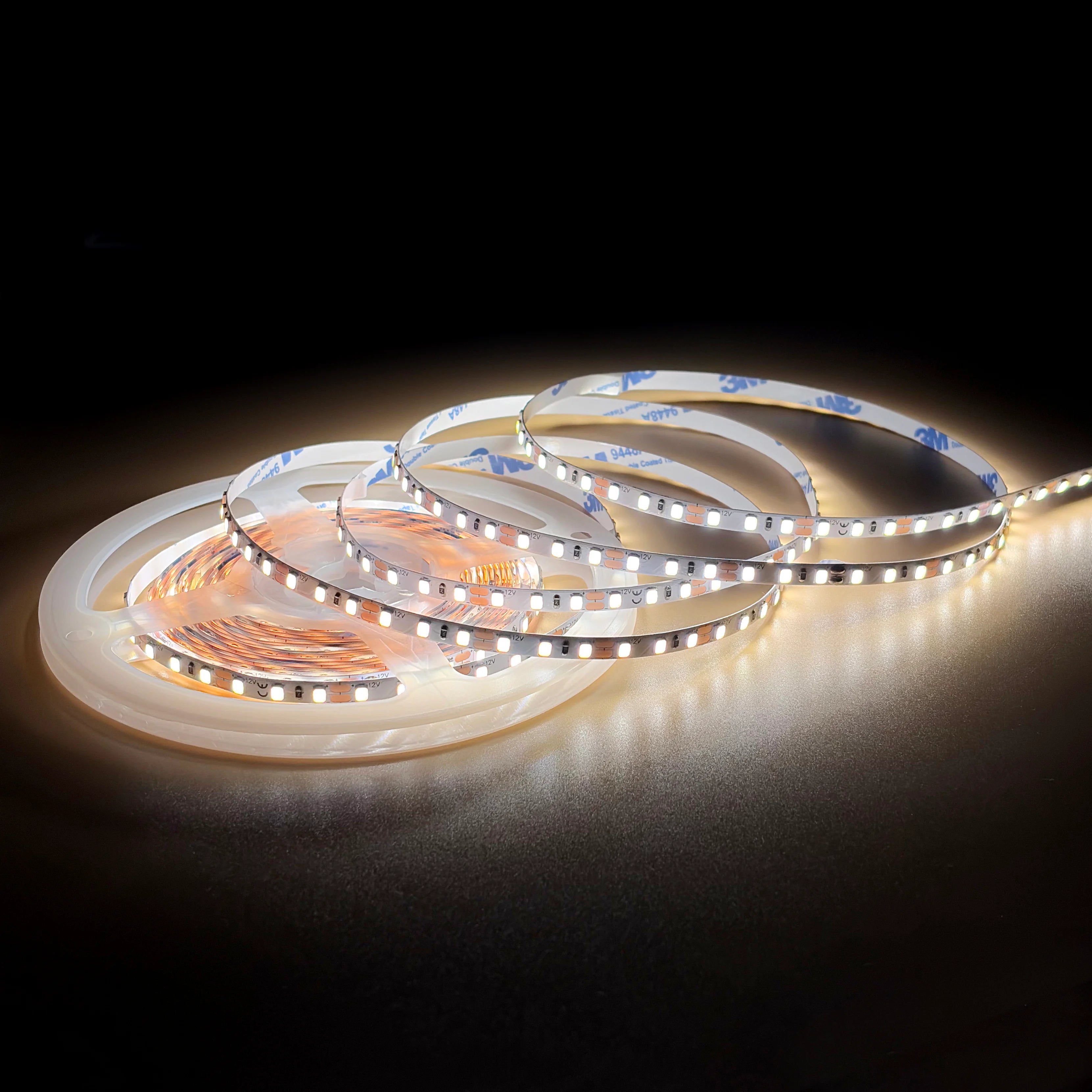 5mm SMD 2835 2-Wire Tunable White LED Strip Light, 120 LEDs/m, 12V
