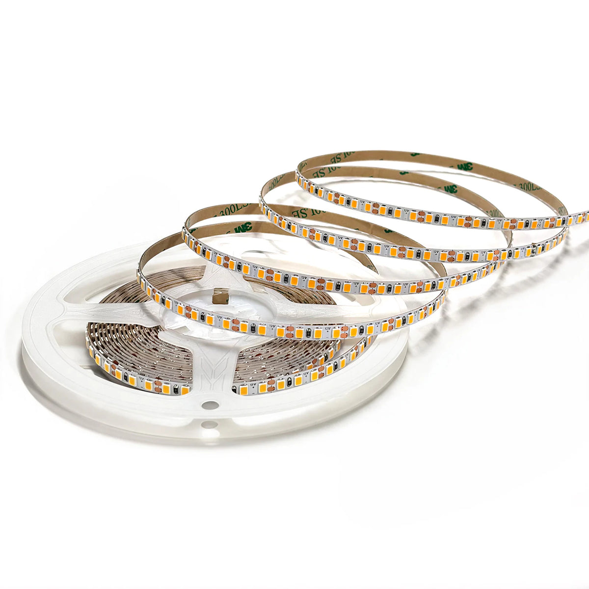 5mm SMD 2835 2-Wire Tunable White LED Strip Light, 168 LEDs/m, 12V/24V