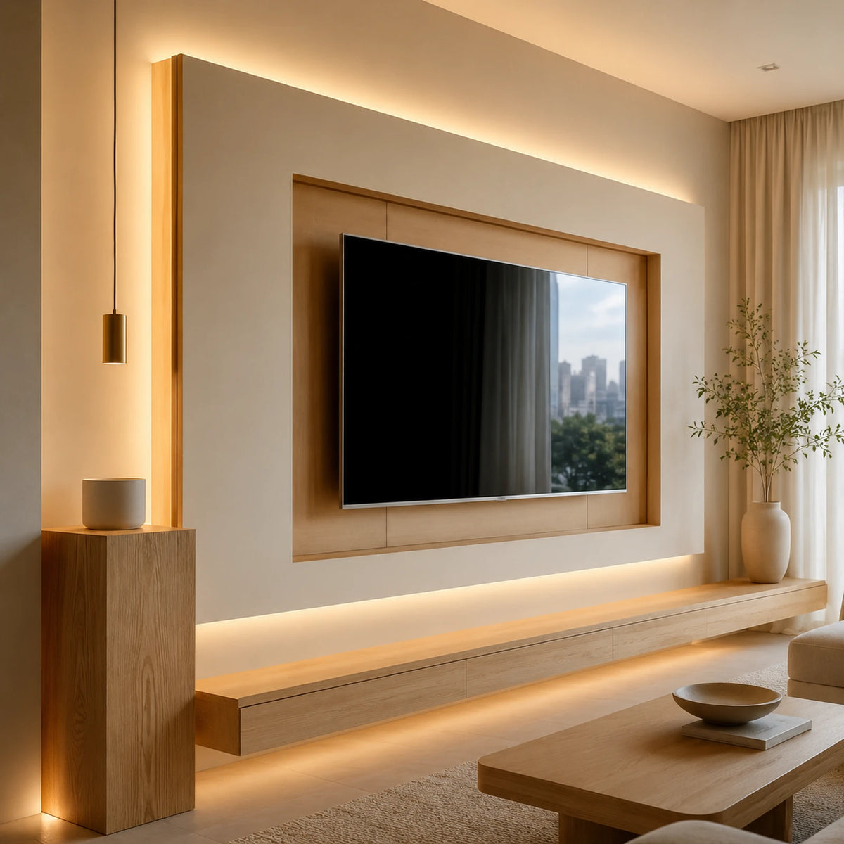 Close-up of ultra thin 3-wire 5mm 2835 tunable white LED strip light, 120 LEDs/m 12V/24V