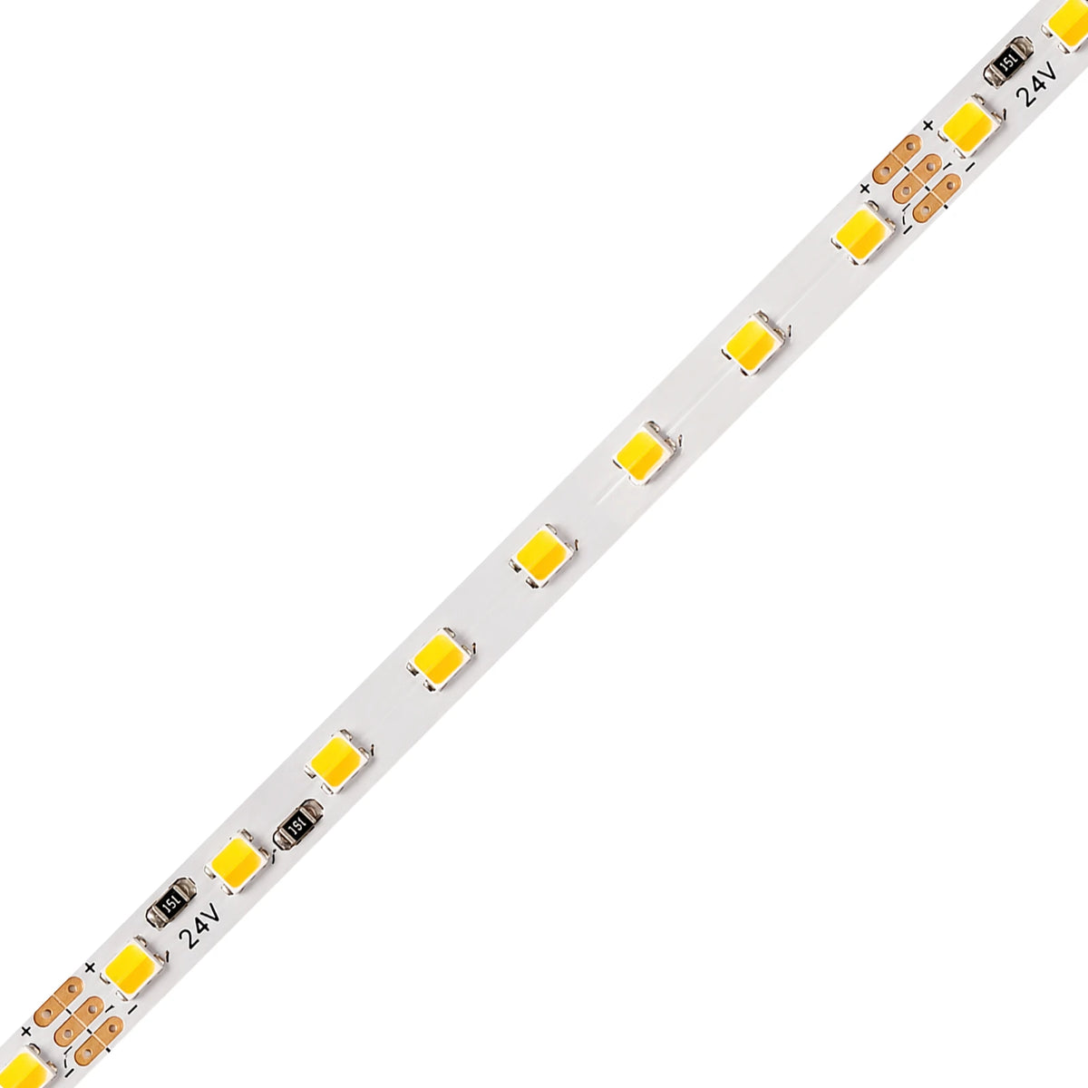 5mm SMD 2835 3-Wire 2-in-1 Tunable White LED Strip Light, 128 LEDs/m, 24V