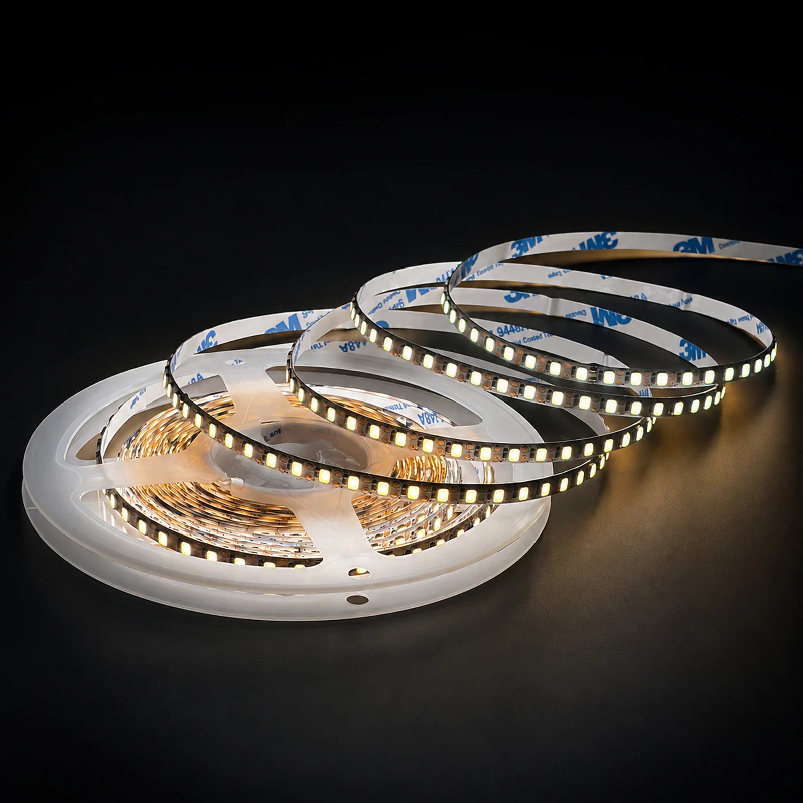 5mm SMD 2835 High-Efficacy White LED Strip Light, 144 LEDs/m, 12V