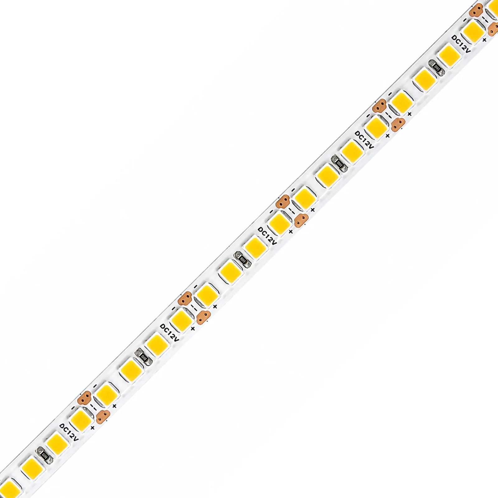 5mm SMD 2835 High-Efficacy White LED Strip Light, 168 LEDs/m, 12V