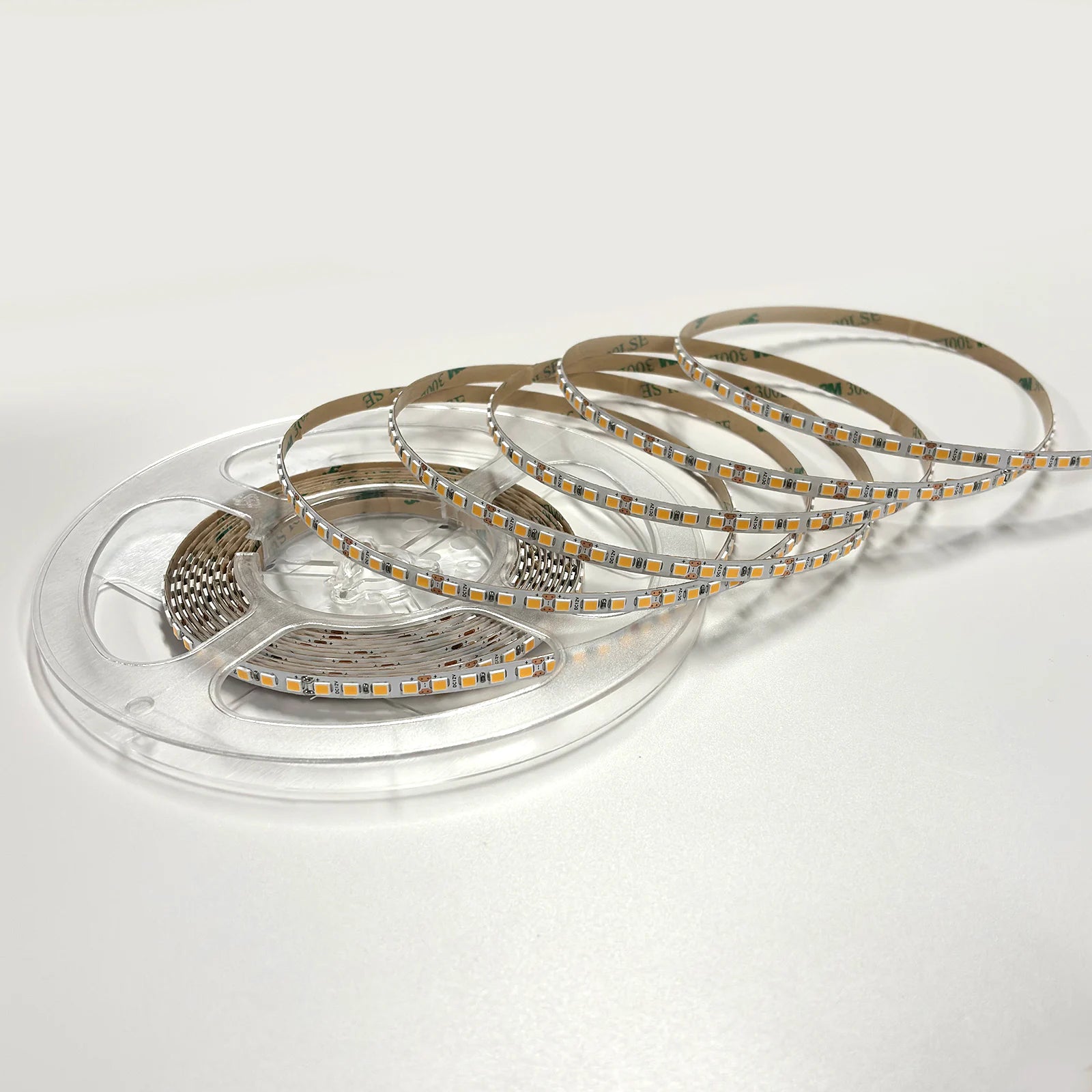 5mm SMD 2835 Horizontal-Mount White LED Strip Light for Light Guide Panels, 168 LEDs/m, 12V
