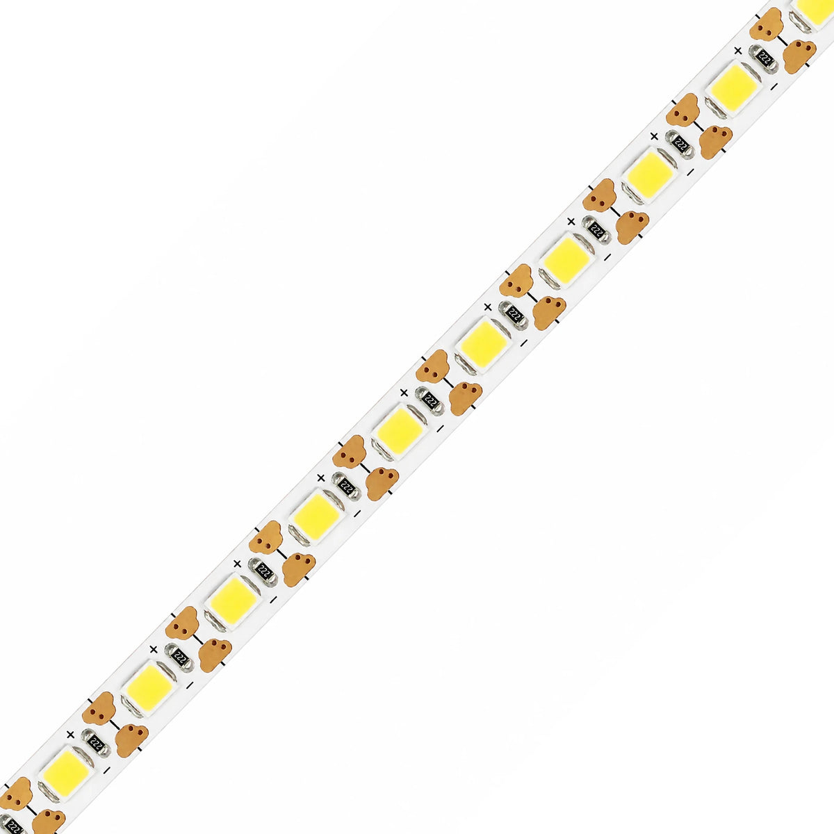 5mm SMD 2835 Single-LED Cuttable Light Guide Panel White LED Strip Light, 120 LEDs/m, 24V