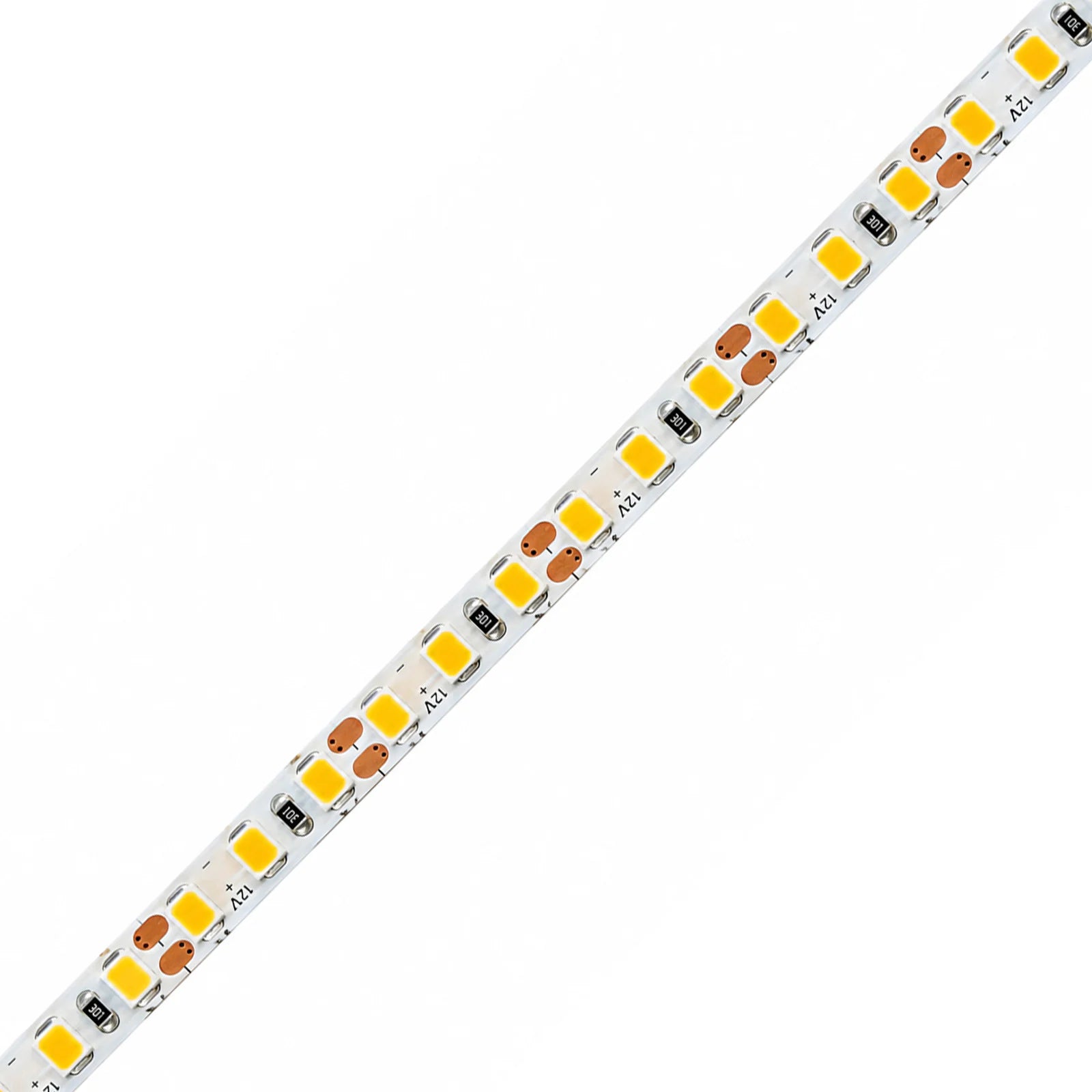 12V White LED Strip Lights – 5mm, 168 LEDs/m, 12V, SMD 2835
