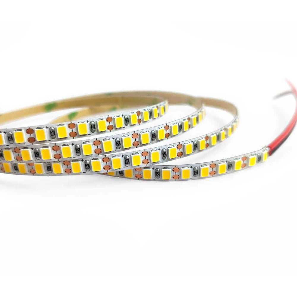 24V White LED Strip Lights – 5mm, 180 LEDs/m, 24V, SMD 2835