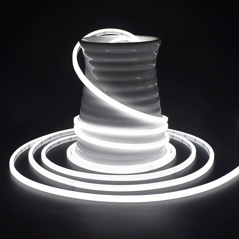 Mini LED neon flex 5x5mm profile showing the 270 degree emitting angle