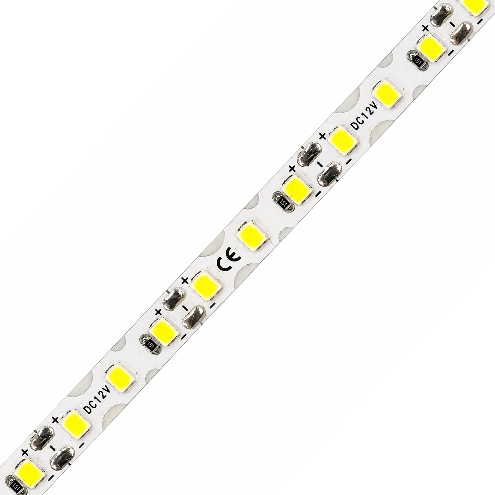 6.5mm S-Shaped SMD 2835 Single Color LED Strip Light, 120 LEDs/m, 12V