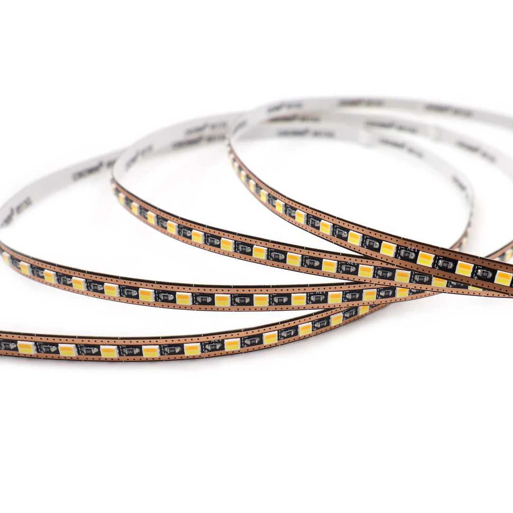 6.5mm 2025 tunable white LED strip light, 120 LEDs/m 12V