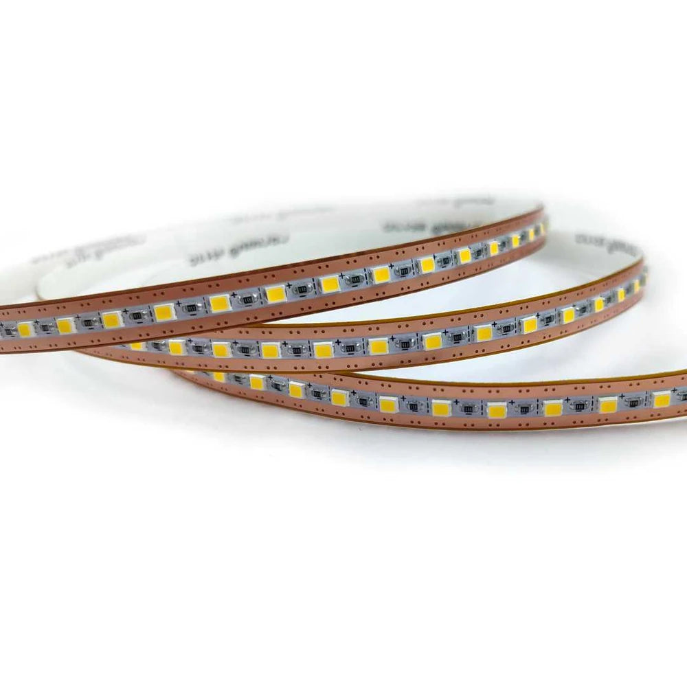 Single-LED Cuttable White LED Strip Lights – 6.5mm, 120 LEDs/m, 12V/24V, SMD 2025