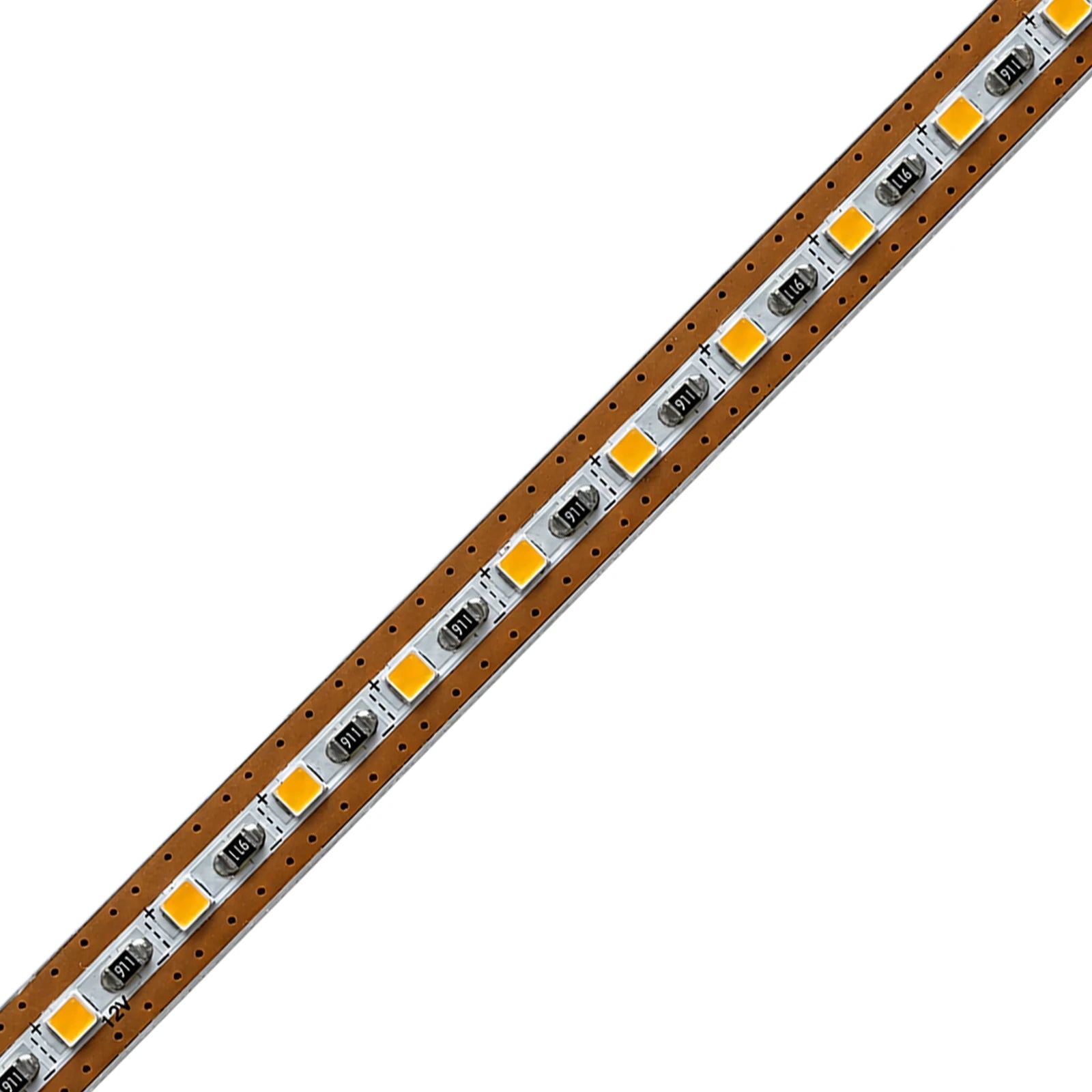 Single-LED Cuttable White LED Strip Lights – 6.8mm, 120 LEDs/m, 12V/24V, SMD 2025