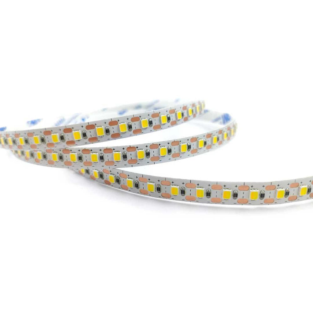 2-wire 8mm 2835 tunable white LED strip light, 120 LEDs/m 5V/12V/24V