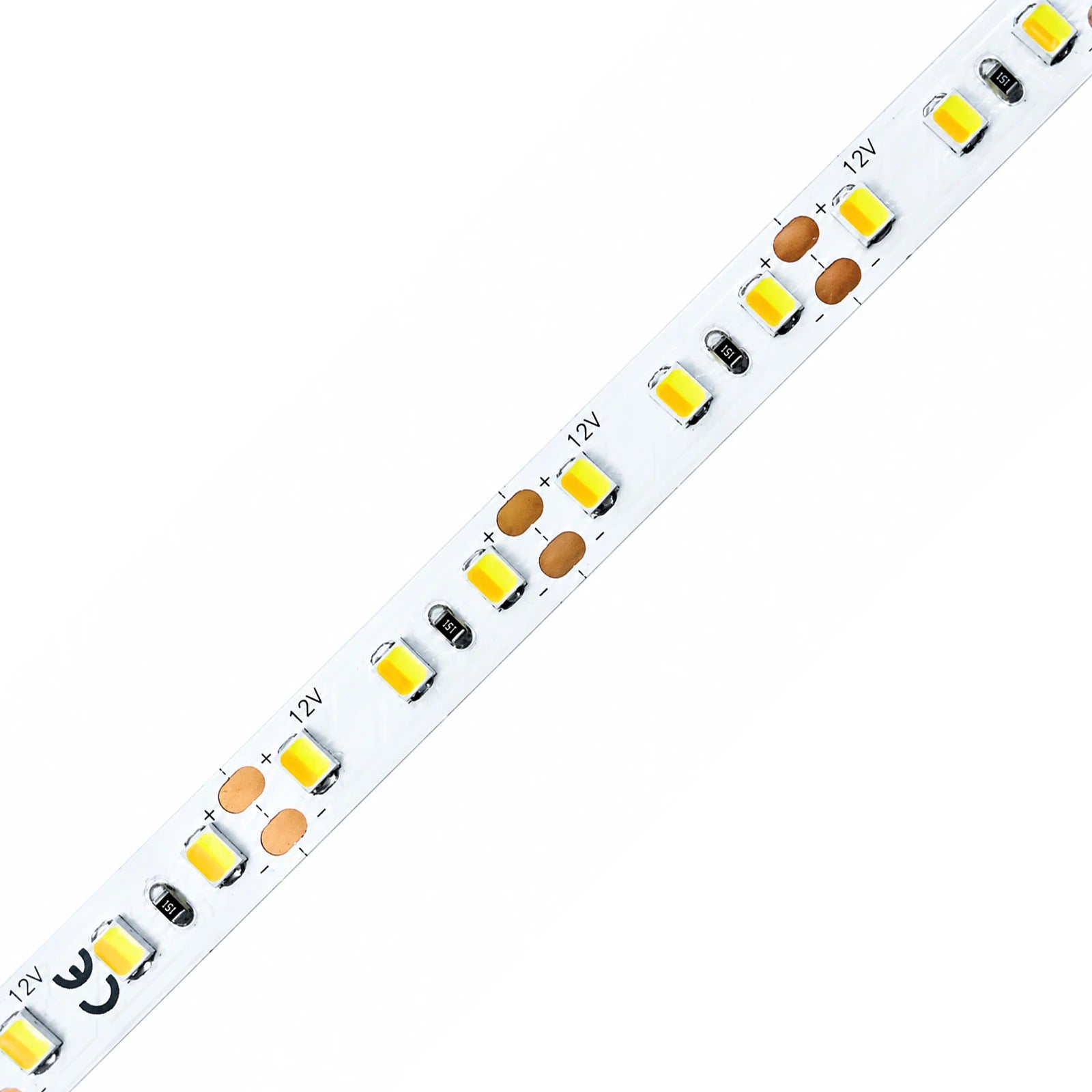 8mm SMD 2835 2-Wire Tunable White LED Strip Light, 120 LEDs/m, 12V/24V