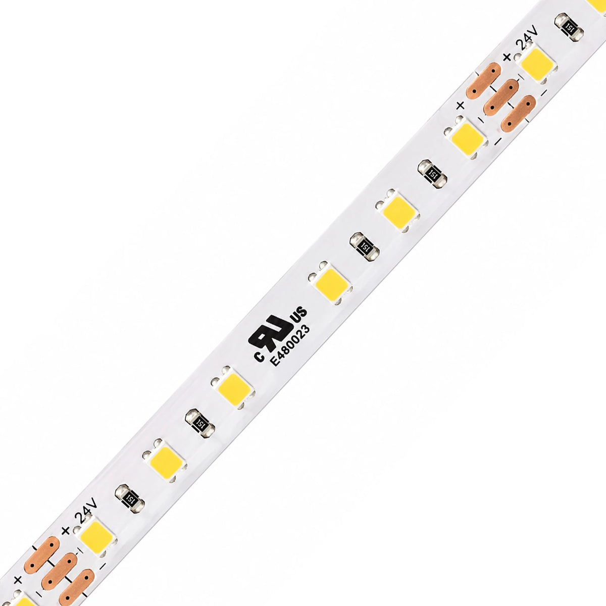 8mm SMD 2835 3-Level Power-Selectable White LED Strip Light, 120 LEDs/m, 24V