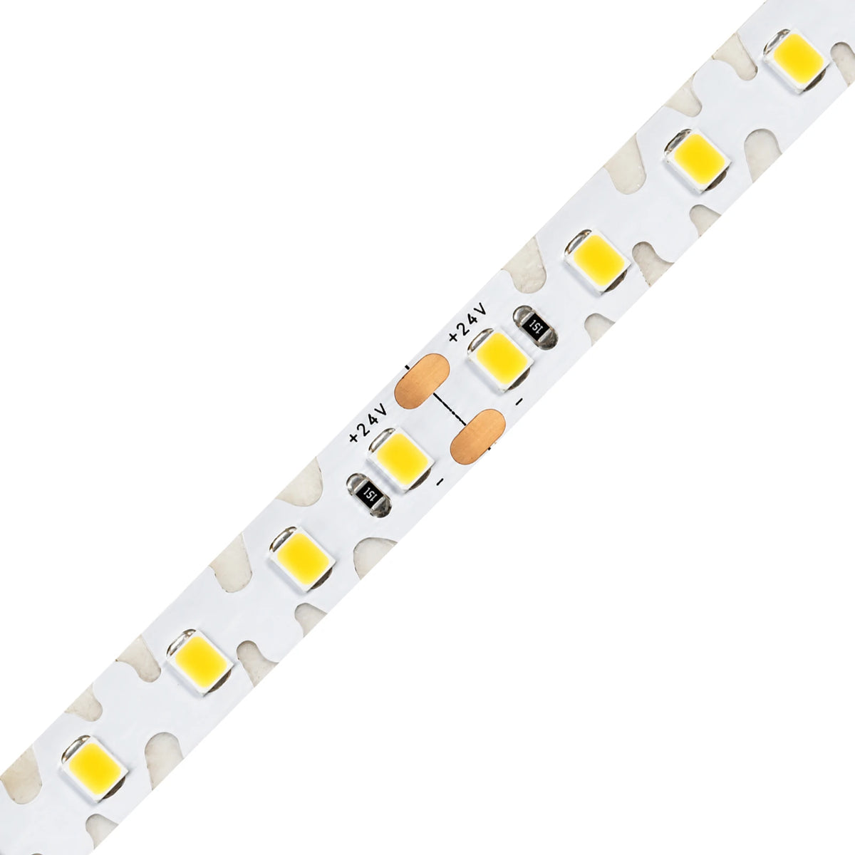 Bendable White LED Strip Lights – 8mm, 120 LEDs/m, 24V, SMD 2835
