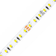 8mm SMD 2835 Dual-White LED Strip Light, 120 LEDs/m, 12V/24V