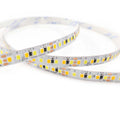 8mm 2835 dual white LED strip light, 192 LEDs/m 12V/24V