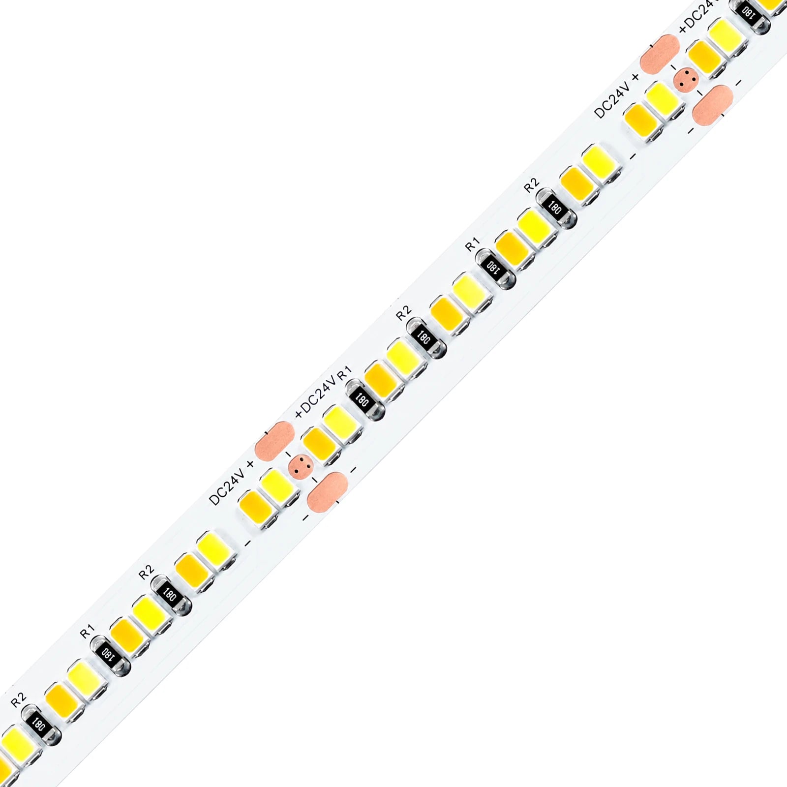 8mm SMD 2835 Dual-White LED Strip Light, 240 LEDs/m, 24V