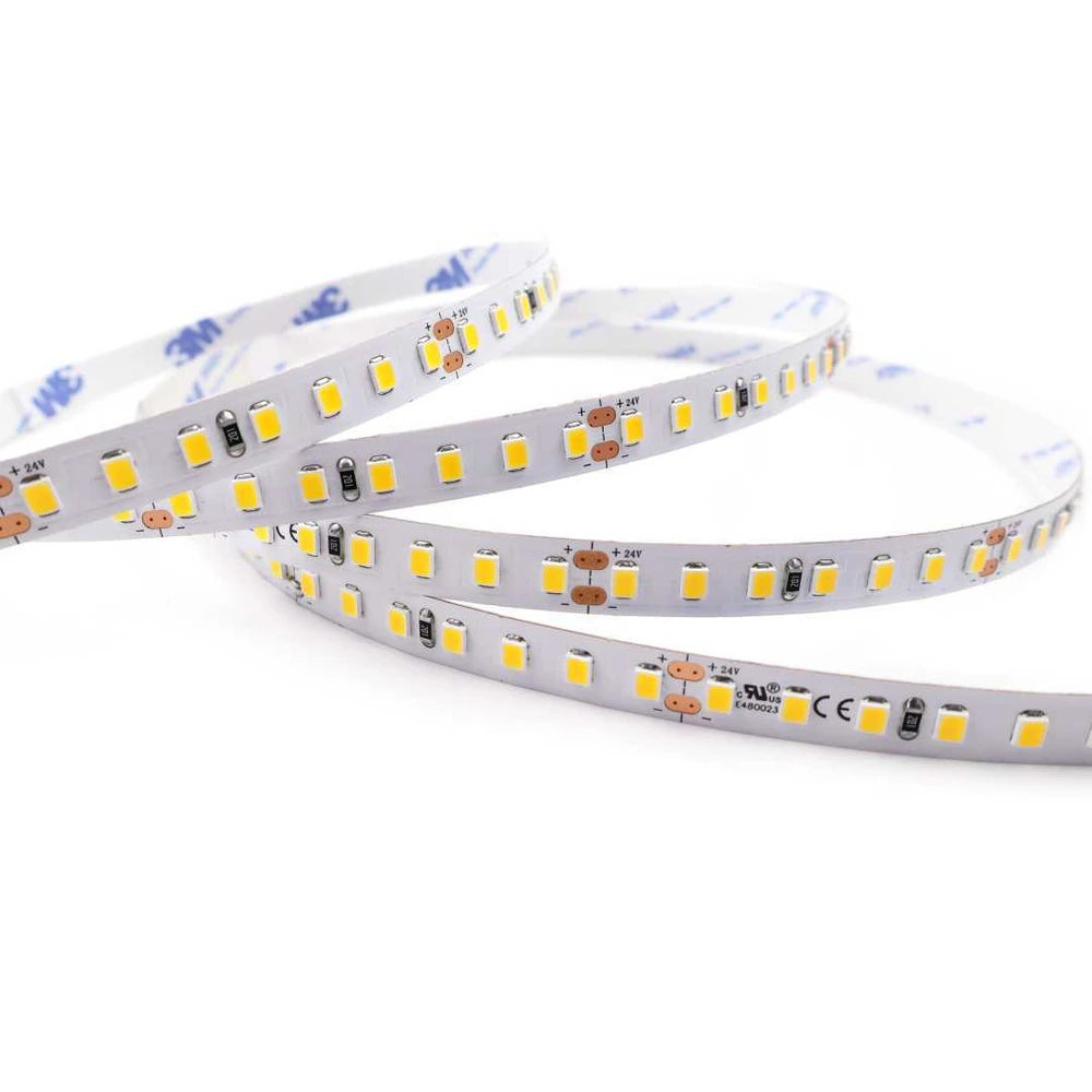 8mm 2835 high-efficiency white LED strip light, 140 LEDs/m, 24V