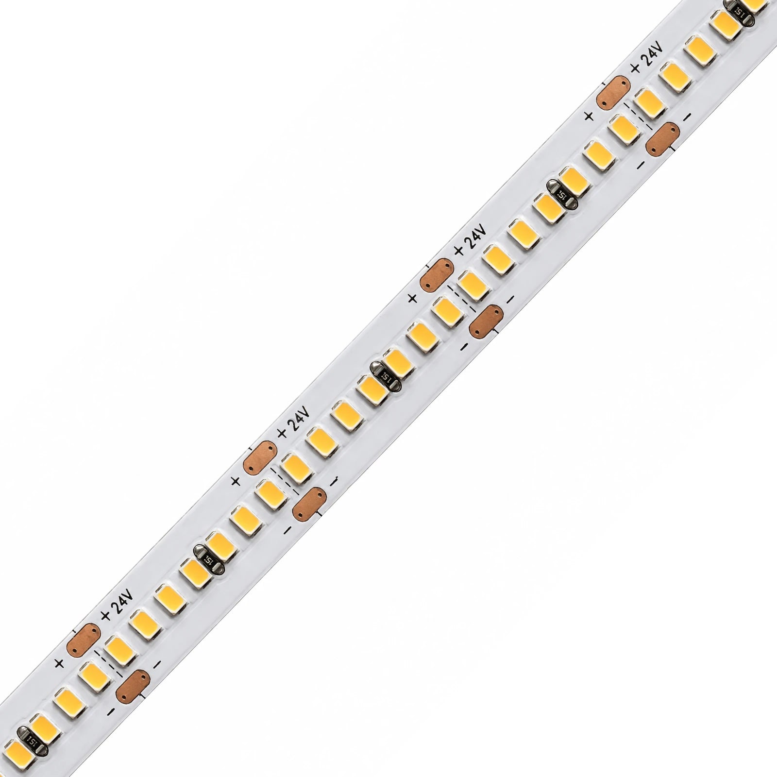 8mm SMD 2835 High-Efficacy White LED Strip Light, 140 LEDs/m, 24V