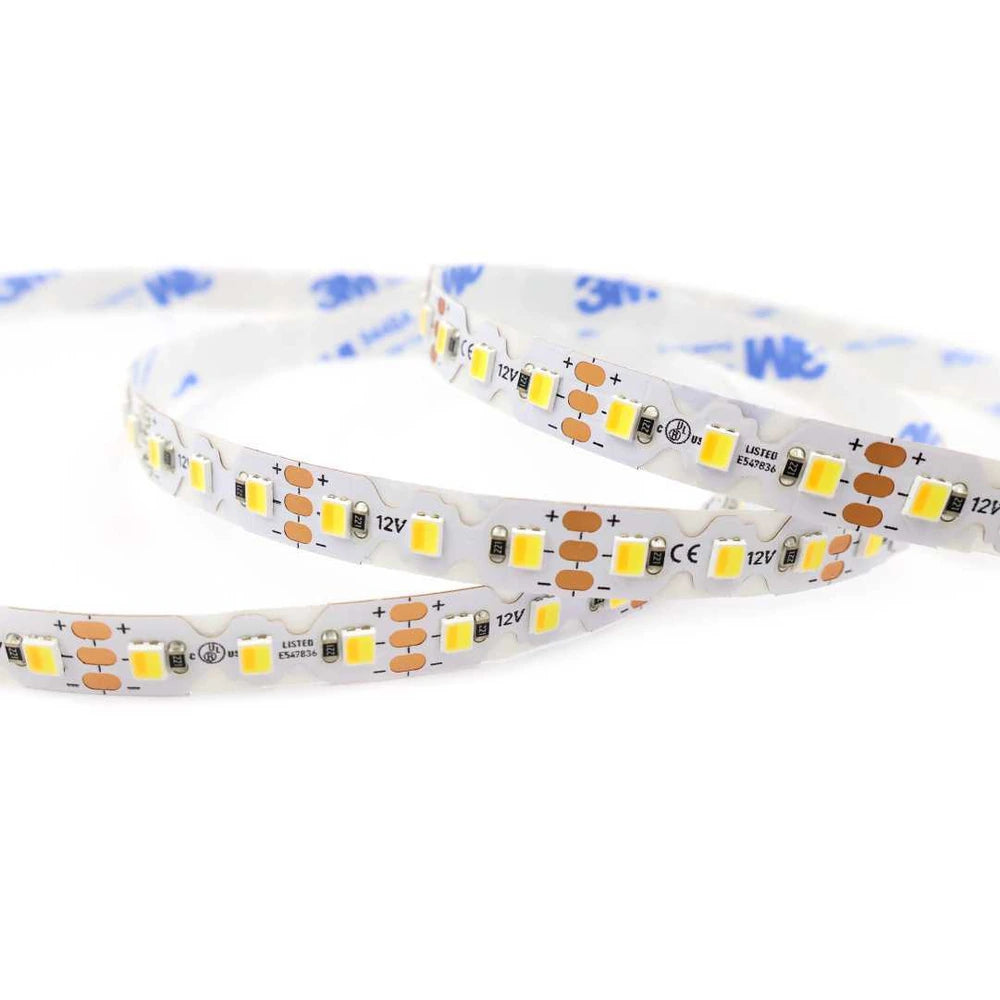 Bendable White LED Strip Lights – 8mm, 120 LEDs/m, 12V, SMD 2835