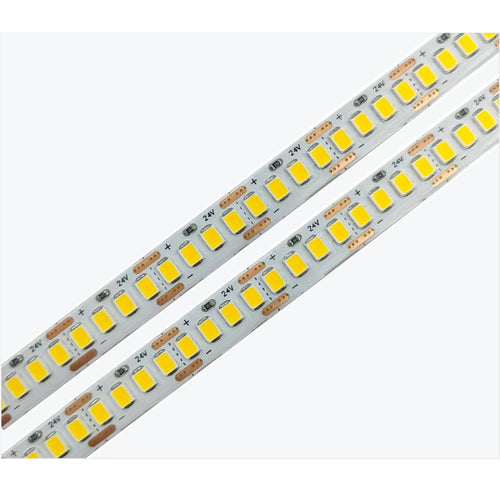 24V White LED Strip Lights – 8mm, 240 LEDs/m, 24V, SMD 2835