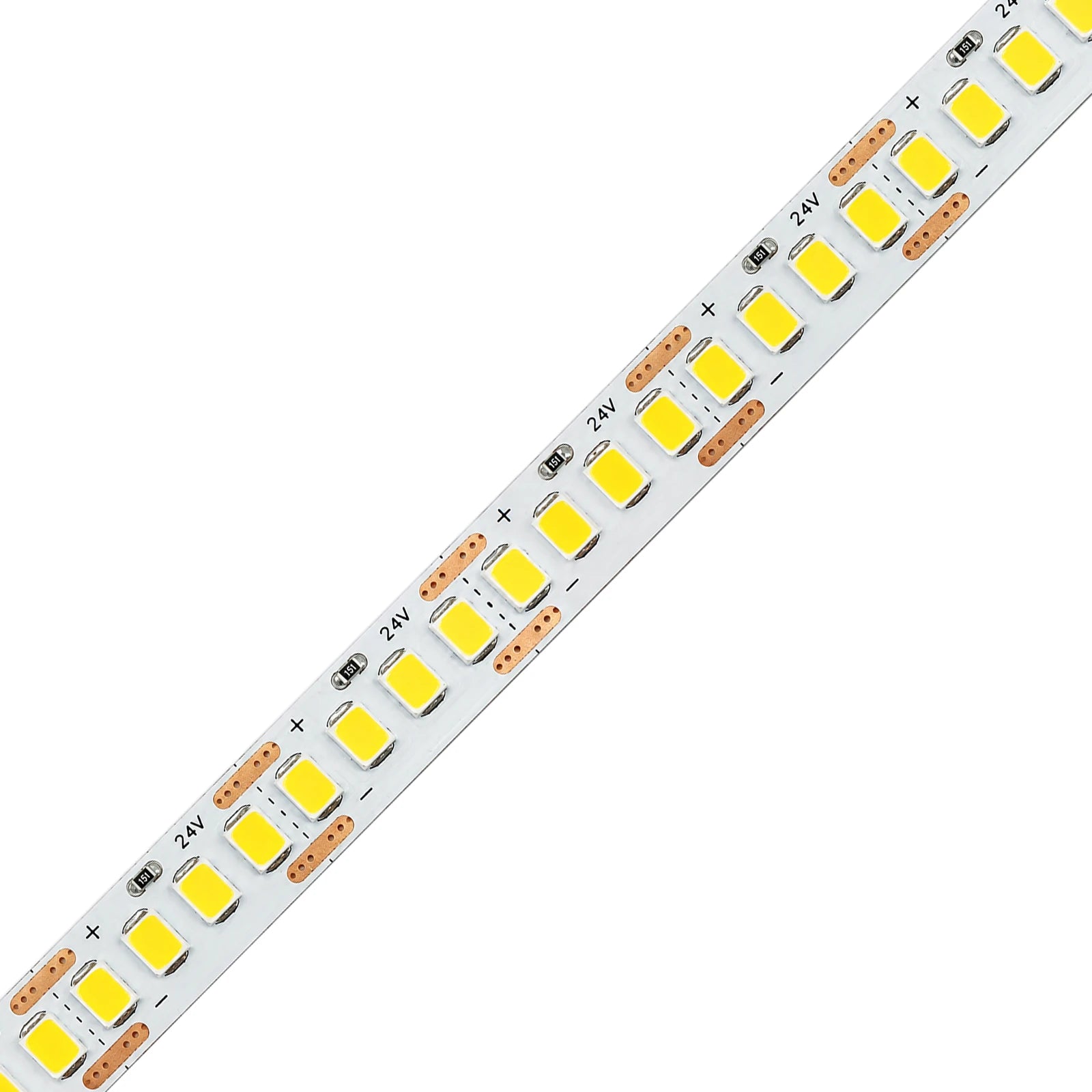 24V White LED Strip Lights – 8mm, 240 LEDs/m, 24V, SMD 2835